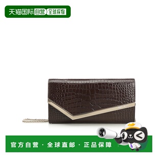 1h可退 香港直邮Jimmy Choo Emmie翻盖单肩包 EMMIEJZI