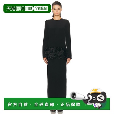 1h可退 香港直邮toteme 女士 花瓣连衣裙 261WRD0278FB0550