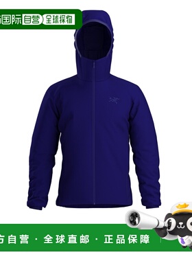 自营1h可退 欧洲直邮Arc'Teryx始祖鸟 Atom系列男士宝蓝色尼龙连