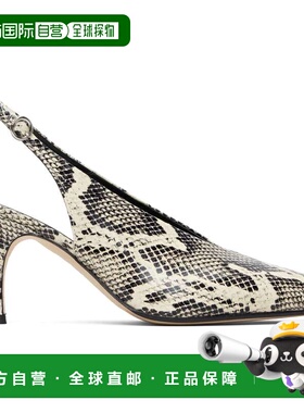 1h可退 香港直邮aeyde 女士 灰白色 & 黑色 Carla 高跟鞋 A11PU06