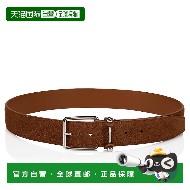 欧洲直邮CL路铂廷 红底鞋 25秋冬 3255105c132 男士 腰带