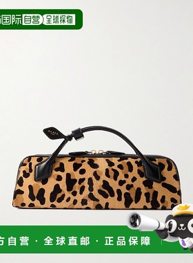 香港直邮Alaia 女士 LE TECKEL 豹纹手提包 AA1S06026CA329