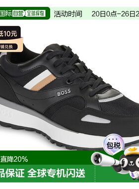 欧洲直邮BOSS 雨果博斯 Jonah_Runn_mx_N 男士鞋子低帮板鞋 50498