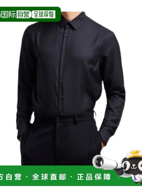 1h可退 香港直邮Giorgio Armani 长袖衬衫 GM000080 TE10127男装