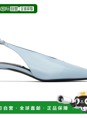 香港直邮Jil Sander 吉尔 桑达 女士 蓝色中跟鞋 J15WP0128P7588