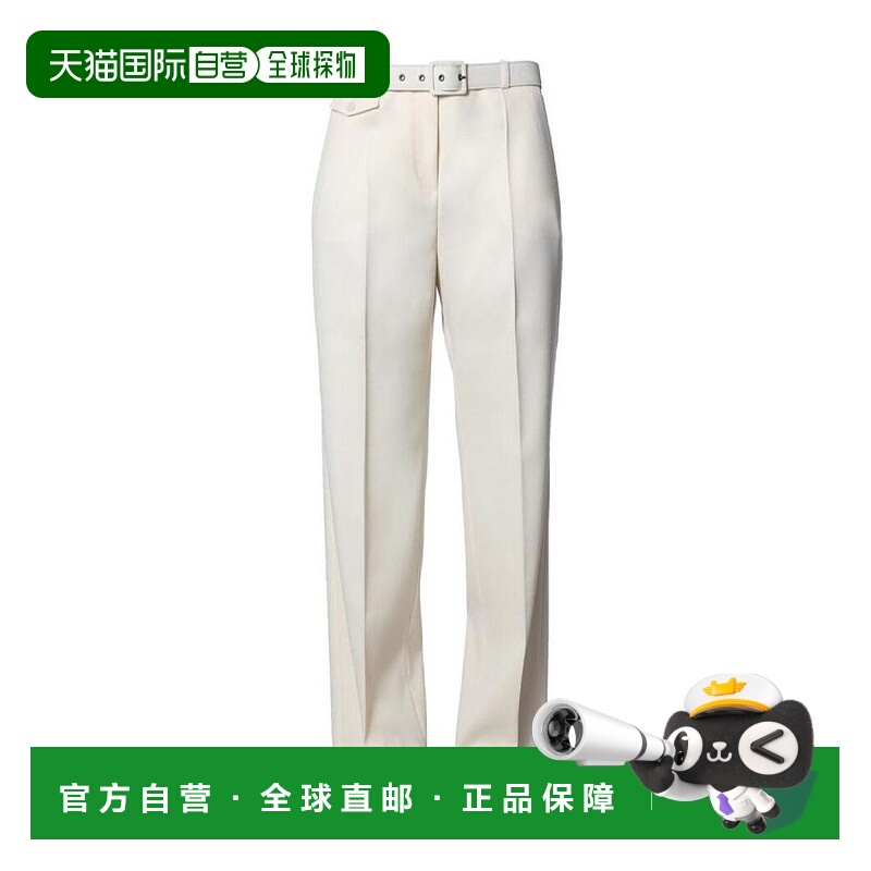 香港直邮Givenchy 徽标直筒高腰休闲裤 BW50ET12DE纪梵希