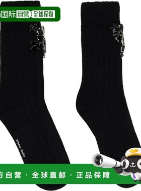 1h可退 香港直邮Simone Rocha 蒙娜 罗莎 女士 黑色 Embellished