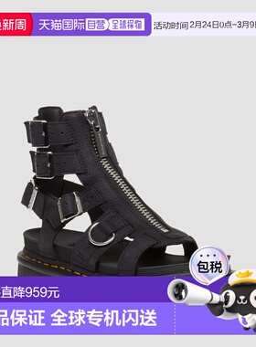 自营欧洲直邮DrMartens马丁大夫 Olson女士Tumbled Nubuck皮革拉