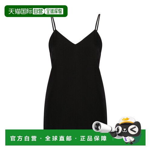 香港直邮Toteme V 领吊带背心连衣裙 243WRT0334FB0020性感