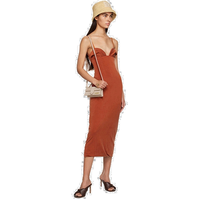 香港直邮Jacquemus Le Raphia 'La Robe Praia' 中长连衣裙 231DR