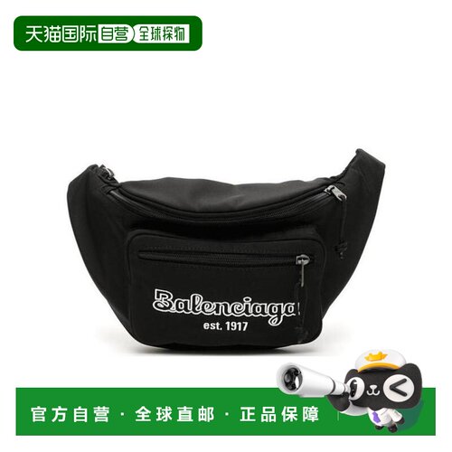 香港直邮BALENCIAGA 女士斜挎包 4823899TY2R1000 AW2023 黑色
