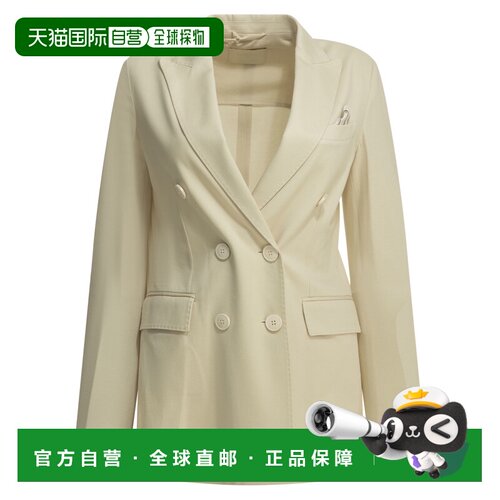 CIRCOLO 1901 女士西服 FD38491297 SS2026 米白色 Jackets & Coa