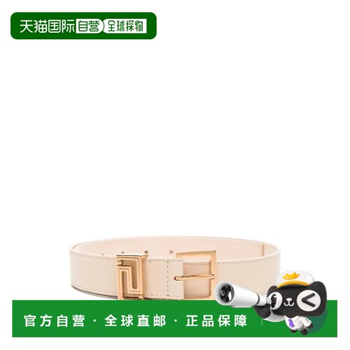 香港直邮versace 范思哲 女士 MM 30 小牛皮皮带 1022358DV3T1YD7
