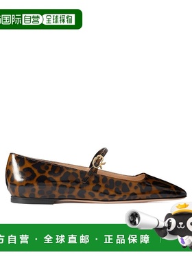 香港直邮Gianvito Rossi 纹芭蕾平底鞋 G2224605CUO