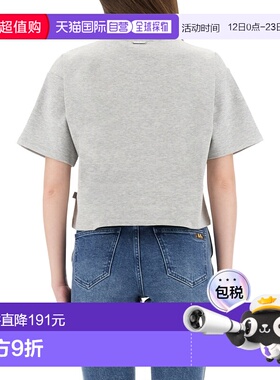 1h可退 香港直邮Michael Kors 迈克高仕 女士 灰色T恤 MT551T65MF