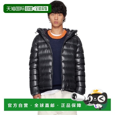 1h可退 香港直邮Moncler 盟可睐 男士 海军蓝 Besines 羽绒夹克 J