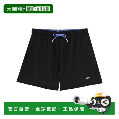 香港直邮BOSS 男士泳装 5049160110249489003 SS2026 黑色 SWIMSU