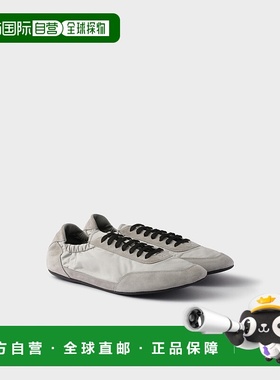 欧洲直邮PRADA (2025) Collapse 弹性运动鞋，采用 Re-Nylon 和绒