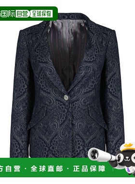 1h可退 香港直邮Etro 艾特罗 女士 牛仔提花夾克 WRNA001599TJEF9