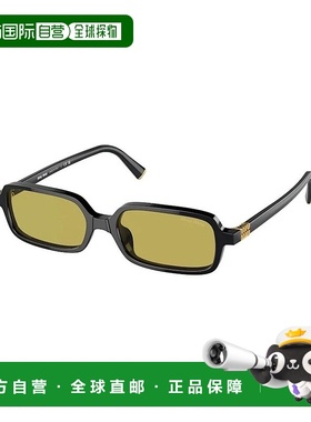 香港直邮Miu Miu 缪缪 女士 徽标太阳镜 MU11ZS black黑色 舒适时