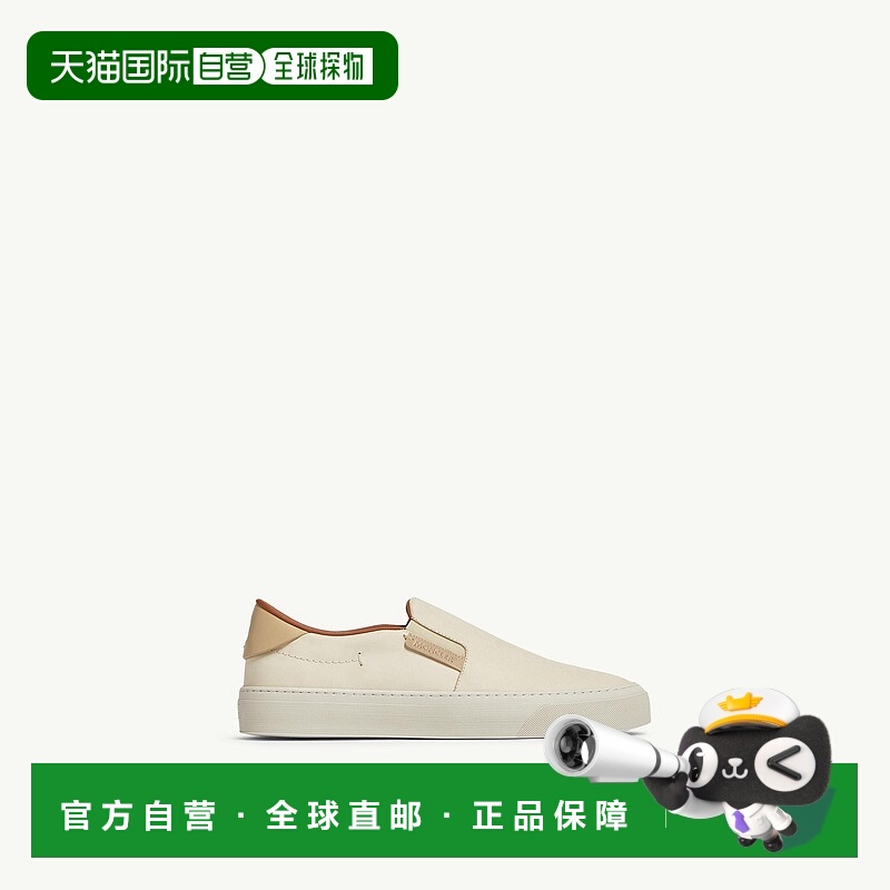 自营欧洲直邮Moncler/盟可睐 Monclub 皮革运动鞋
