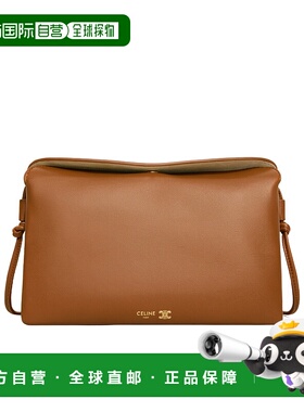 1h可退 香港直邮Celine TRIO 翻盖单肩包 10P862O86.斜挎包手提包