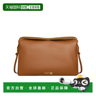 1h可退 香港直邮Celine TRIO 翻盖单肩包 10P862O86.斜挎包手提包