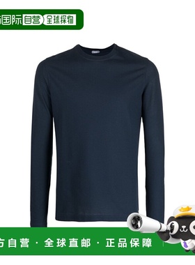 香港直邮Zanone 圆领长袖T恤 812643ZG380
