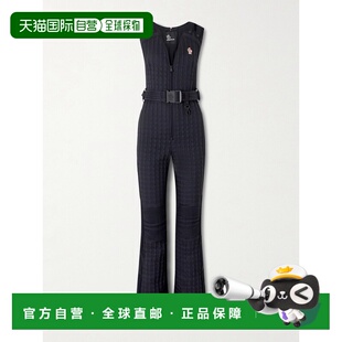 1h可退 香港直邮moncler 盟可睐 女士 Belted appliqued quilted