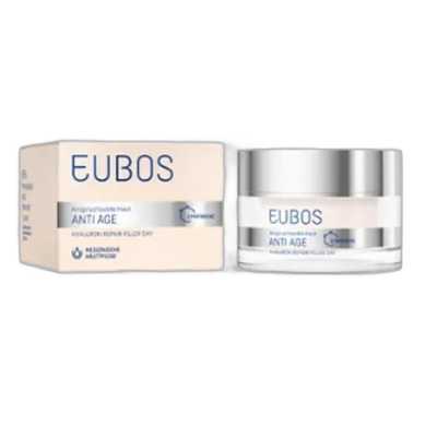 欧洲直邮德国Eubos滋润补水淡细纹日用保湿霜50ml效期26年3月正品