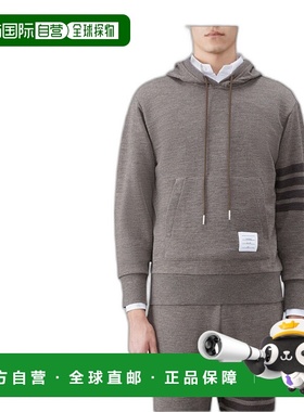 香港直邮Thom Browne 羊毛抽绳连帽卫衣 MJT390AJ0088
