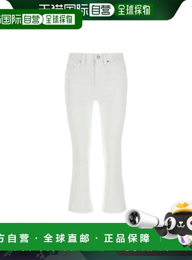 香港直邮7 For All Mankind 赛文 弗奥曼德 女士 Logan 白色弹力