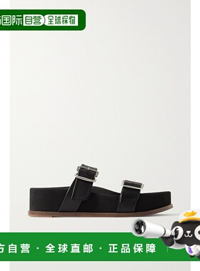 1h可退 香港直邮Gabriela Hearst 女士 Wren 皮质防水台凉拖 2248