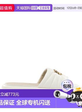 1h可退 香港直邮Pinko 品高 女士 白色皮质凉鞋 SD0525P003Z12WHI