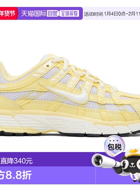 1h可退 香港直邮Nike 耐克 女士 黄色 & 灰白色 P-6000 运动鞋 BV