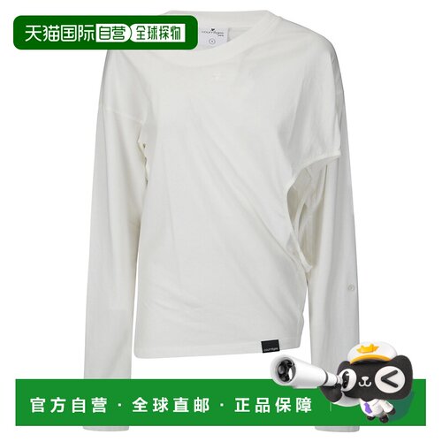 香港直邮COURREGES 女士T恤 424JTS154JS01750001 AW2024