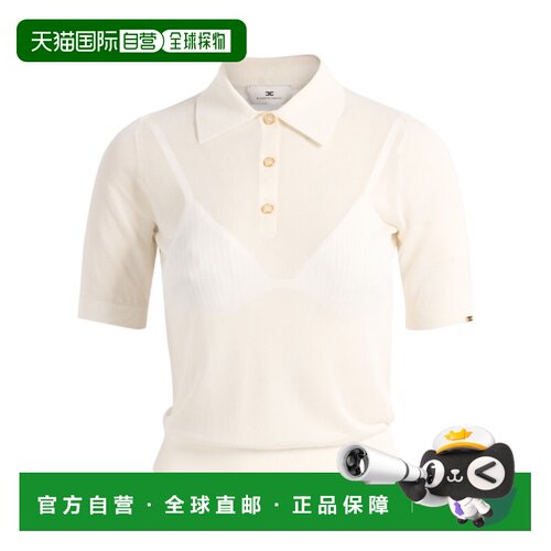 香港直邮ELISABETTA FRANCHI 女士POLO衫 MK80B63E2支付后1h可退