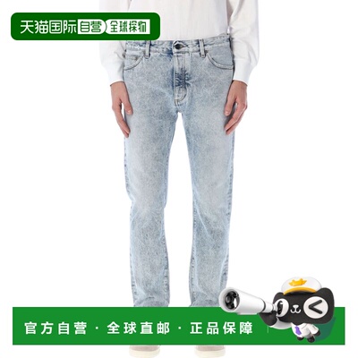 1h可退 香港直邮PALM ANGELS 男士牛仔裤 PMYA012C99DEN0024001 S