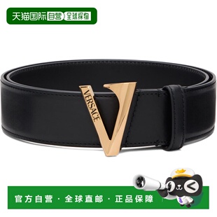 黑色 男士 Leather 1020450DVTP1 香港直邮versace 腰带 范思哲
