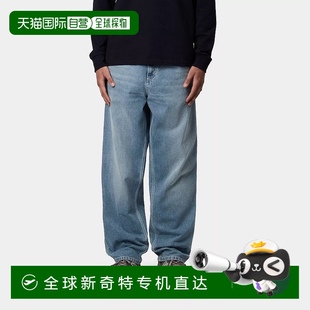 牛仔 欧洲直邮Carhartt Wip 男士 蓝色棉休闲裤
