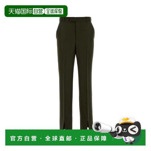 1h可退 香港直邮Gucci 古驰 女士 褶襉細節修身長褲 841838Z7ATJ