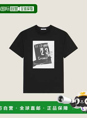 1h可退 欧洲直邮GIVENCHY 纪梵希 26春夏 BM71NK3YSL-001 男士 短