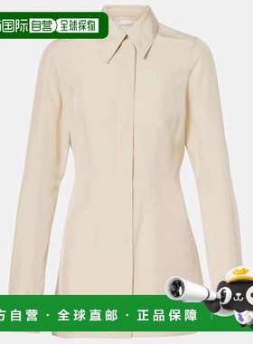 香港直邮Sportmax 斯宝麦斯 女士 Teoria 衬衫 beige米色 舒适时