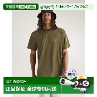 欧洲直邮Arc'teryx 始祖鸟Kragg SL MC男短袖纯棉运动T恤男装户外