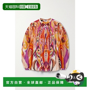 印花纯棉顺纡绉女衫 女士 221D194394325 艾特罗 香港直邮Etro