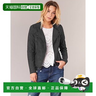 合成革皮衣 欧洲直邮Only 皮衣 AVA 黑色 女士