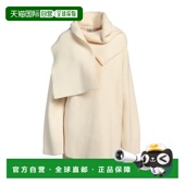 舒适时尚 1h可退 高领上衣 beige米色 香港直邮toteme 女士