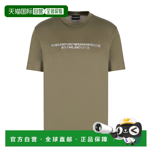 香港直邮Emporio Armani 圆领短袖T恤 6R1TDI1JUVZ