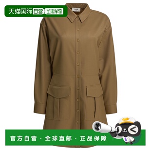 香港直邮Celine RR0K10V86 思琳 连衣裙 beige米色 女士 1h可退