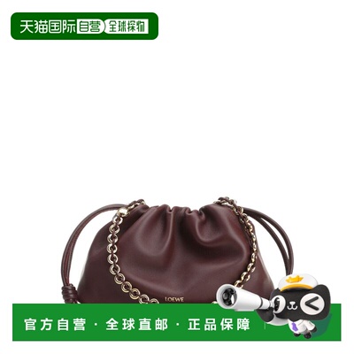 香港直邮LOEWE 女士手提包 A411FCRX757240 CO 深棕色 FLAMENCO P